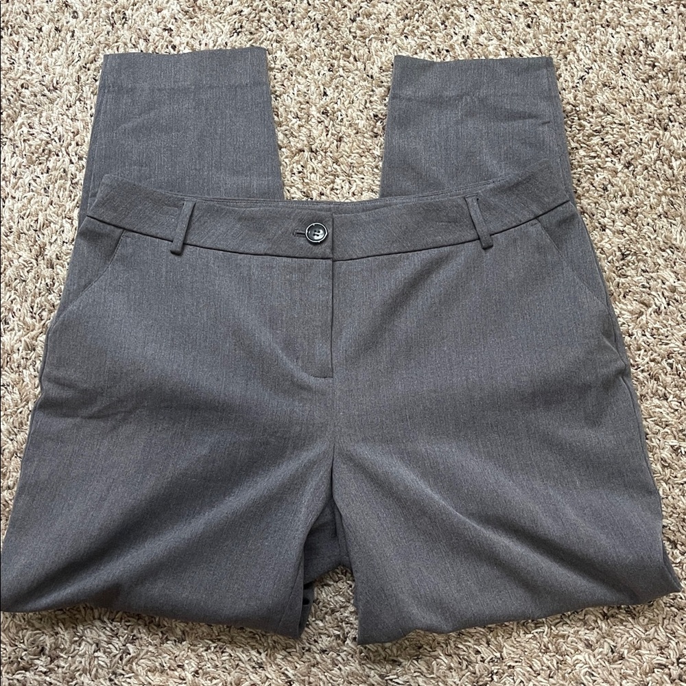 Maurices Dress Pants Slacks Grey 9 10 Regular